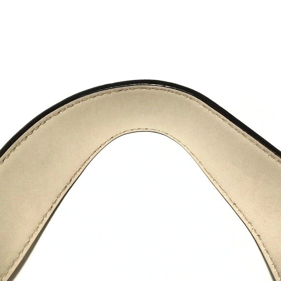 Auth FENDI Runaway 8BH343 Bordeaux Beige Leather - Handbag - Picture 6 of 8